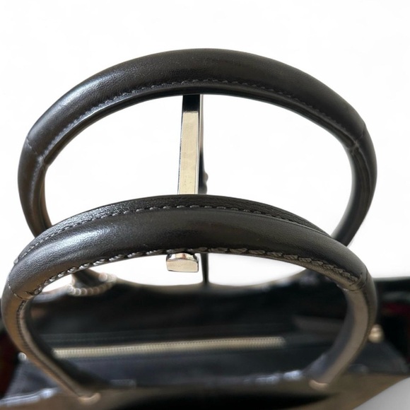 Coach Bleeker Legacy Stripe Glove Tanned Leather Tote - Picture 6 of 7